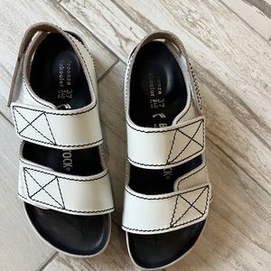 Proenza Schouler Milano Birkenstocks in white